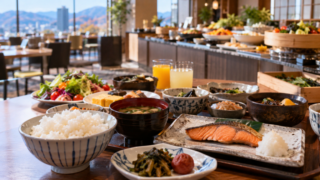 ホテルメトロポリタン秋田の朝食